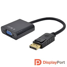 Адаптер для видеокарты DisplayPort to VGA M/F, конвертер